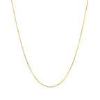 14k Yellow Gold Round Snake Chain 0.7mm