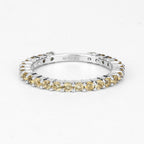 0.81 Carat Genuine Citrine .925 Sterling Silver Ring