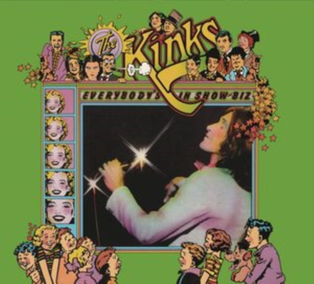 Kinks - Face To Face & Everybody's In Show-Biz (2022 Standalone/2LP) & Word Of Mouth (180G/Red LP Vinyl/Limited Edition/Gatefold Cover & Poster)