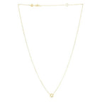 14k Yellow Gold Star of David Necklace