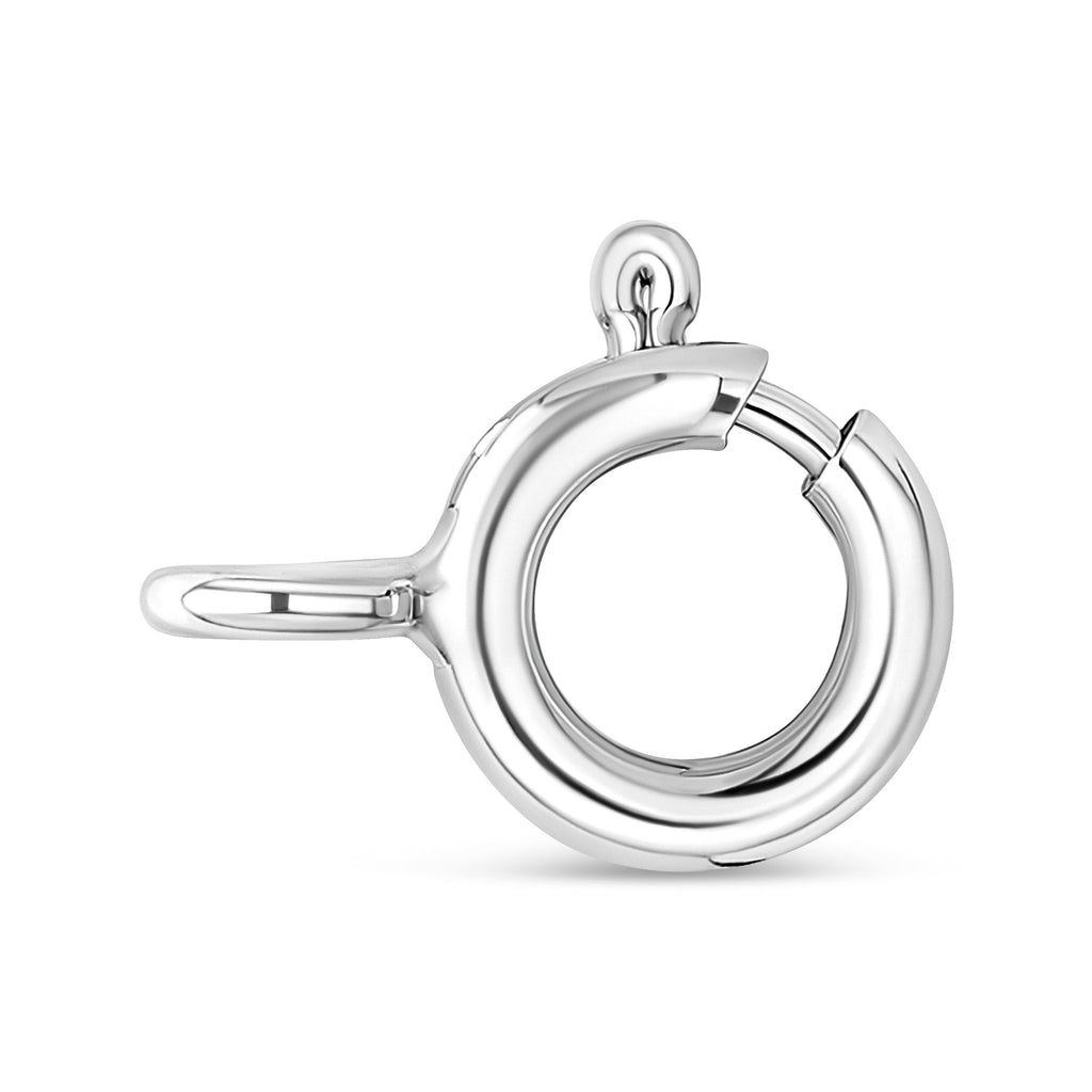 10K White Gold 1/2 Carat Total Weight Brilliant Round Diamond Marquise Shaped 4 Leaf Clover Adjustable 16-18" Inch Pendant Necklace (I-J Color, I1-I2 Clarity)