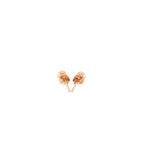 14k Rose Gold Ball Style Stud Earrings (4.0 mm)