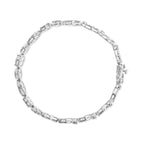 10K White Gold 3.00 Cttw Diamond Link Bracelet