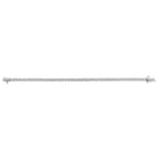 14K White Gold 6.00 Cttw Lab Grown Diamond Classic Tennis Bracelet  - 7.25"
