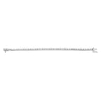14K White Gold 7.0 cttw 4-Prong Set Lab Grown Diamond 7" Tennis Bracelet