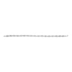 .925 Sterling Silver Diamond Accent Heart Link Bracelet (I-J Color, I3 Clarity) - 7.25"