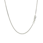 14k White Gold Gourmette Chain 1.0mm