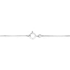 .925 Sterling Silver 5.0 Cttw Prong Set Round-cut Diamond Open Circle Hoop 18" Pendant Necklace (I-J Color, I2-I3 Clarity)