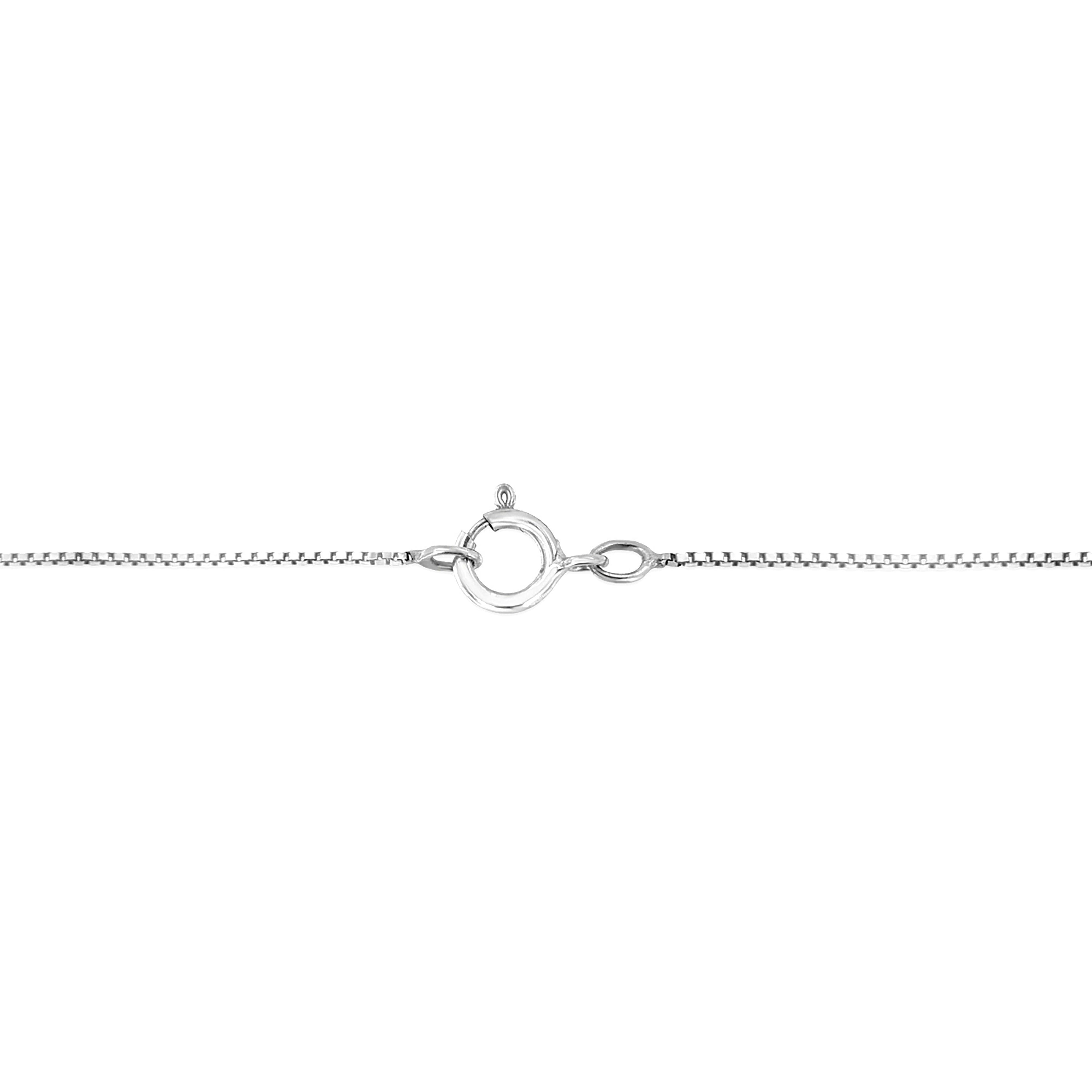 .925 Sterling Silver 1/2 Carat Total Weight Round Diamond Halo Circle Pendant 18" Necklace (I-J Color, I2-I3 Clarity)
