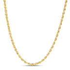 14k Yellow Gold Light Rope Chain (3.00 mm)