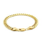 10k Yellow Gold Semi-Solid Miami Cuban Bracelet (6.60 mm)