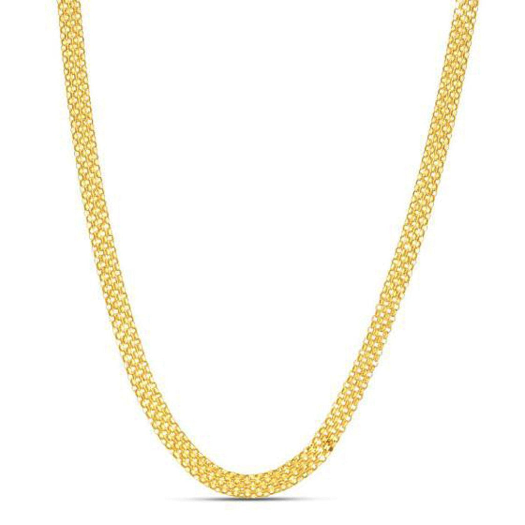 14k Yellow Gold Bismarck Chain (4.70 mm)