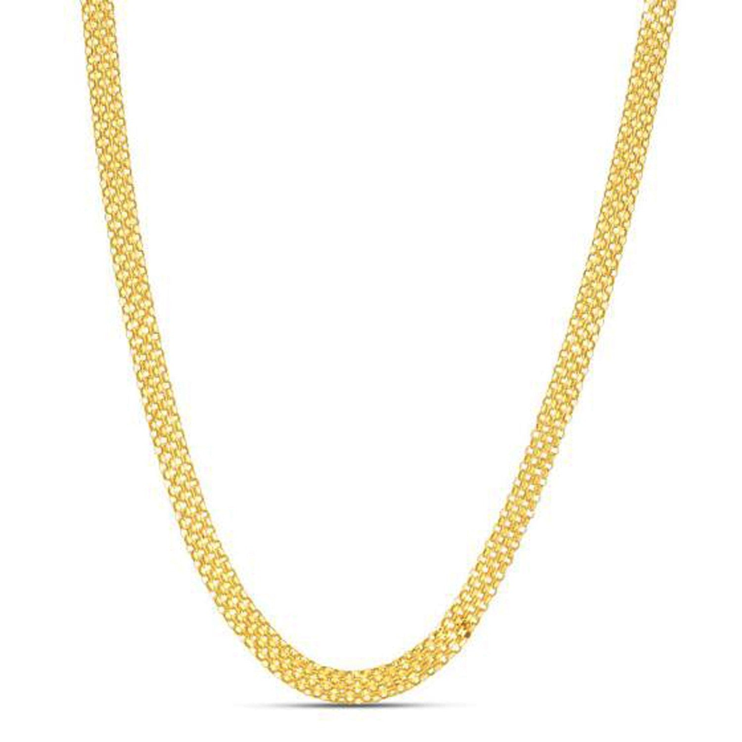 14k Yellow Gold Bismarck Chain (4.70 mm)
