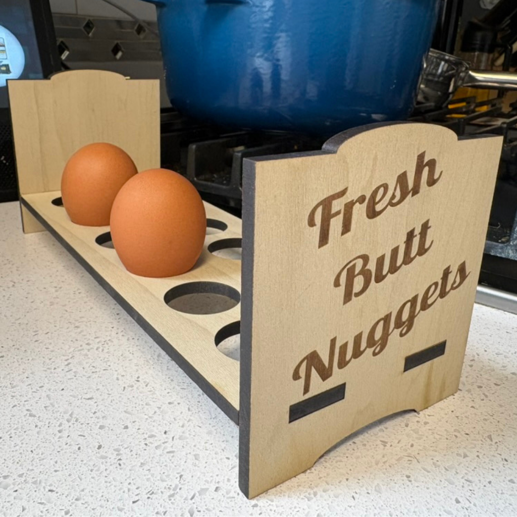 Counter Top Chicken Egg Holder - Custom Design