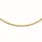14k Yellow Gold Classic Omega Chain (6 mm)