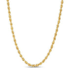 14k Yellow Gold Light Rope Chain (3.70 mm)