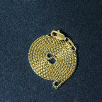 14k Yellow Gold Round Box Chain 1.35 mm