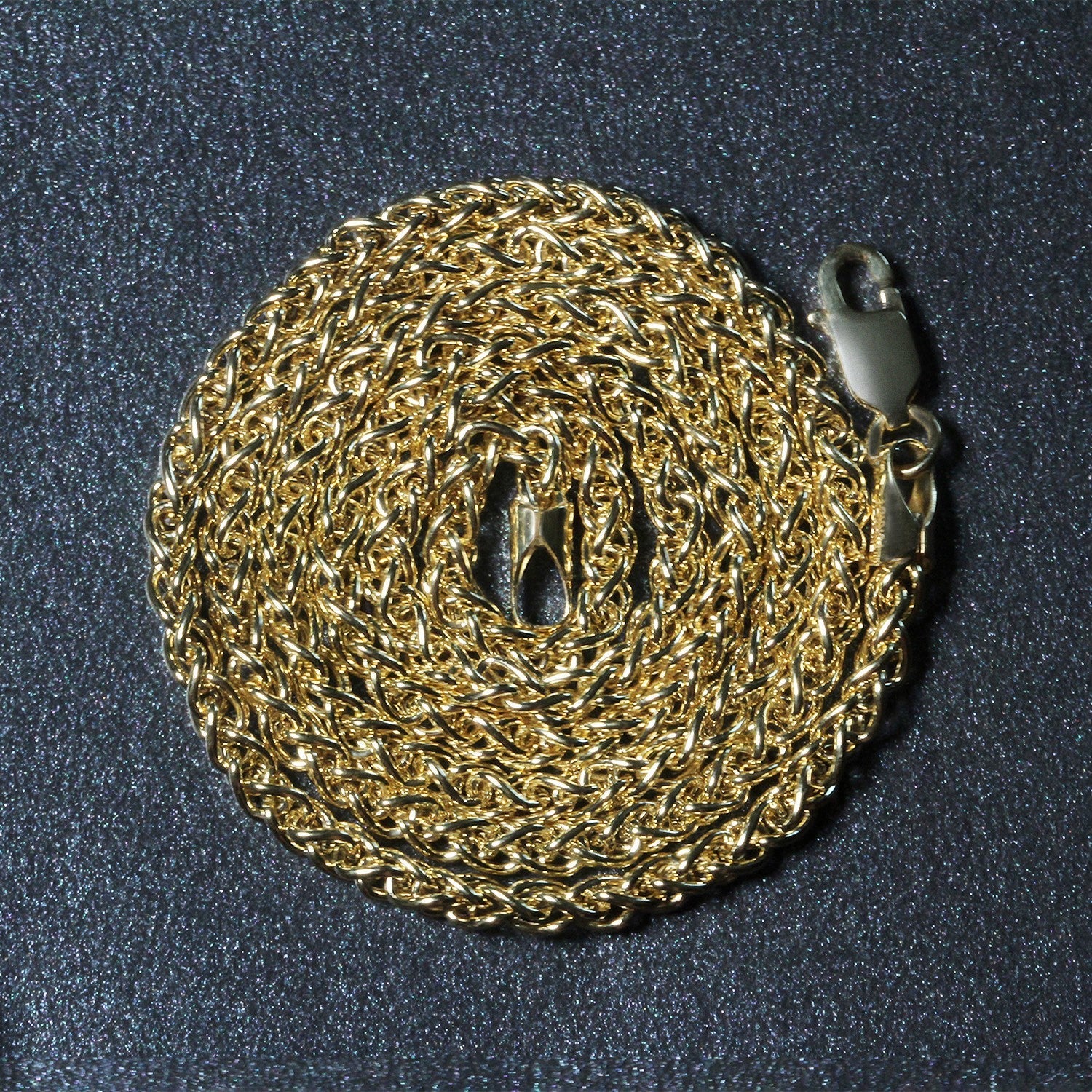 14k Yellow Gold 2.8mm Lightweight Wheat Chain