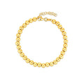 14k Yellow Gold Bead Chain Necklace (5mm)