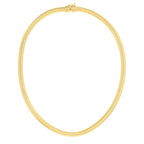 14k Yellow Gold Tubogas Necklace (5.00 mm)