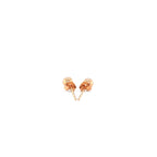 14k Rose Gold Ball Style Stud Earrings (4.0 mm)