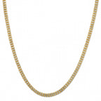 Ice Barrel Chain in 14k Yellow Gold (4.25 mm)