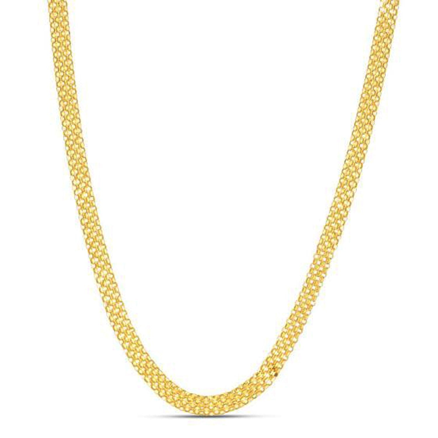 14k Yellow Gold Bismarck Chain (4.70 mm)