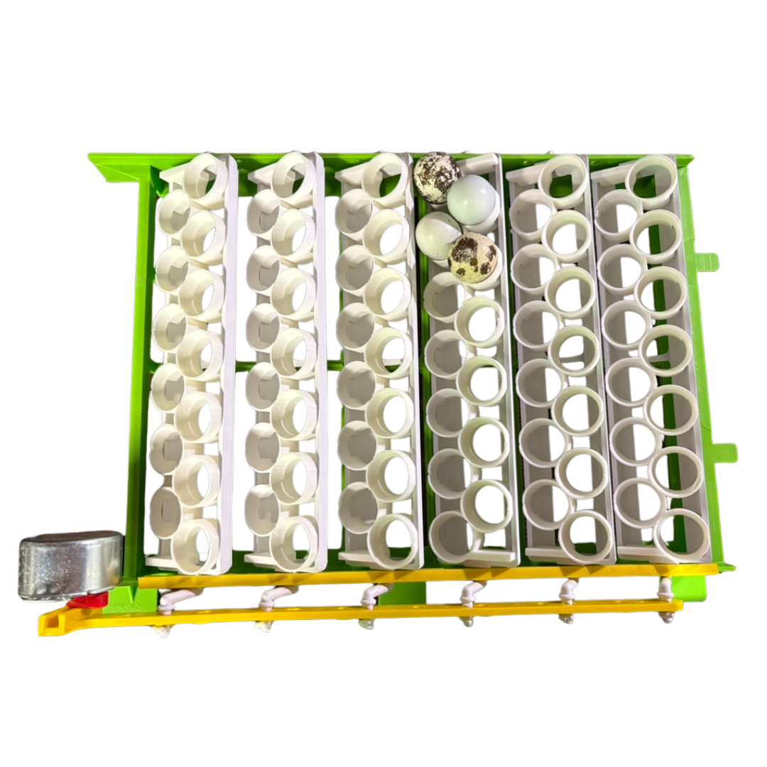 Jumbo Quail Egg Rails for Cimuka / Hatching Time CT180 – Full Set (36 Rails)