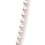 14K Yellow Gold 8.0x8.5mm Akoya Pearl Strand Necklace