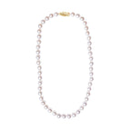 14K Yellow Gold 8.0x8.5mm Akoya Pearl Strand Necklace