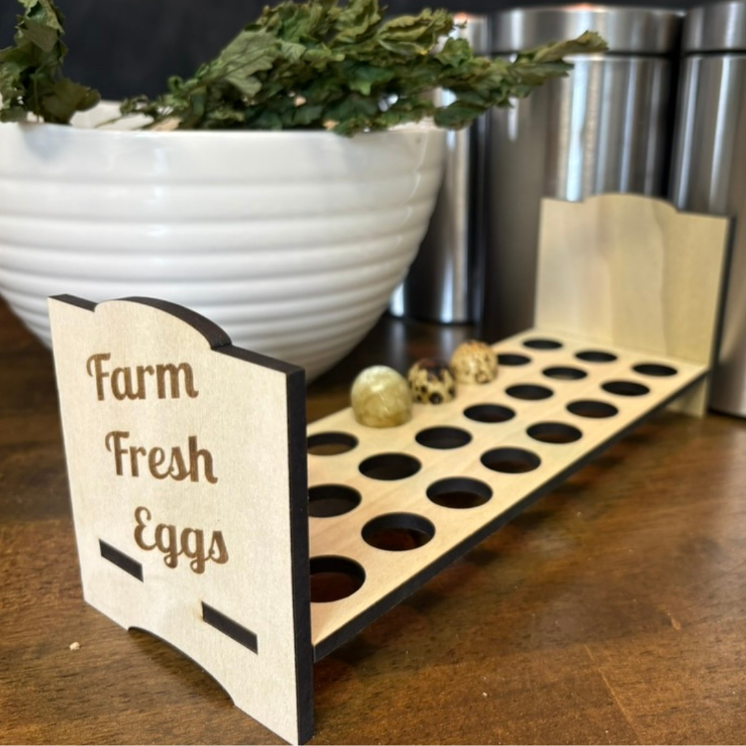 Counter Top Quail Egg Holder - Custom Design