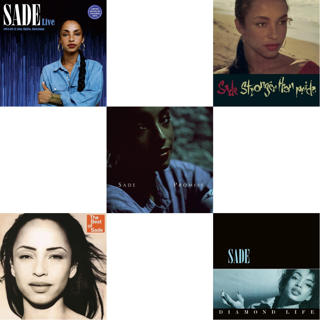 Sade - Sade Live: 1984-09-21 Ahoy Hallen, Rotterdam (2LP) & Best Of Sade (2LP/180G/Gatefold) & Promise & Stronger Than Pride & Diamond Life