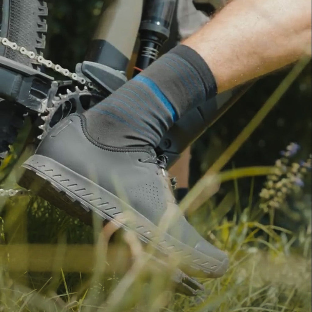 Pinstripe Crew Sock