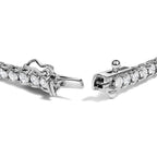 14K White Gold 3.00 Ctw Diamond Classic Standard 4 Prong Set Tennis Bracelet