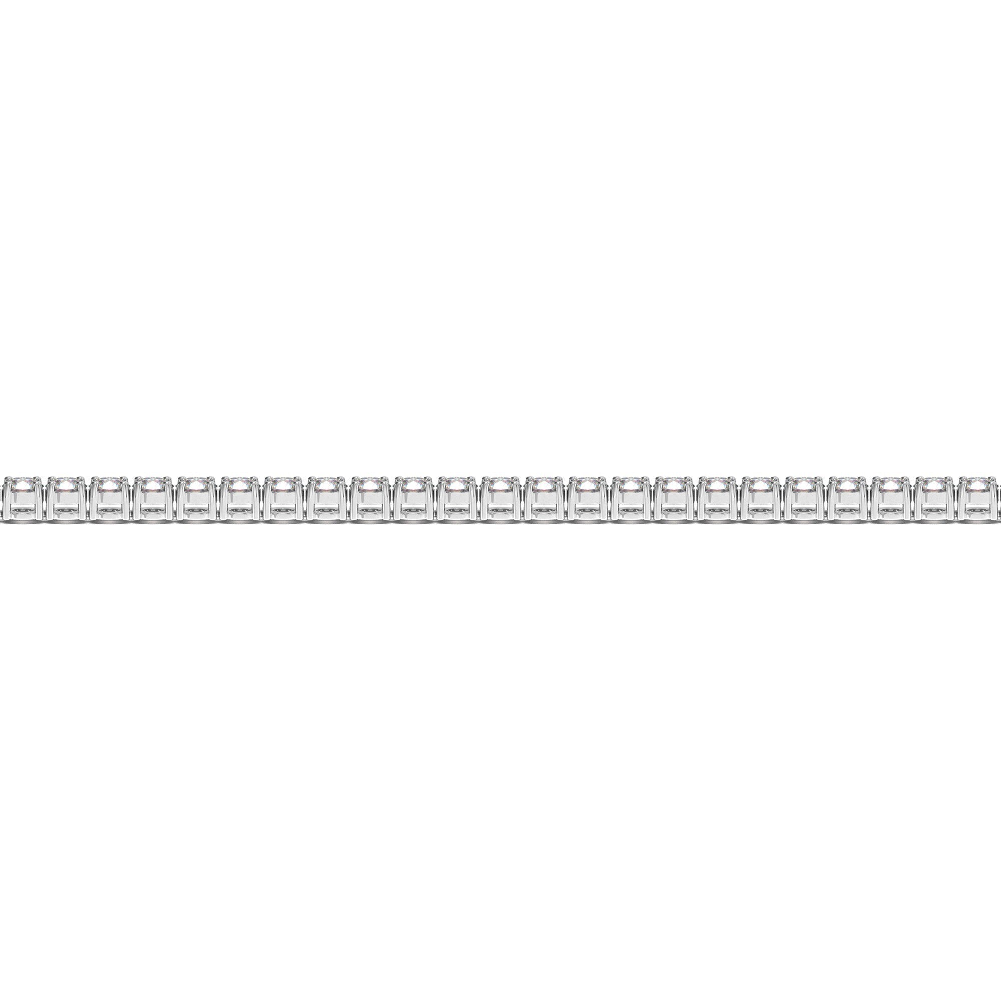 Lab Grown Round Diamond Tennis Bracelet in 14k White Gold (2 cctw F/G VS2/SI1)