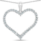 2.10 Carat Genuine Blue Topaz .925 Sterling Silver Pendant