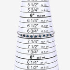 1.34 Carat Genuine London Blue Topaz and White Topaz .925 Sterling Silver Bracelet