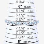 7.60 Carat Genuine Blue Topaz .925 Sterling Silver Bracelet