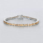 8.25 Carat Genuine Citrine .925 Sterling Silver Bracelet