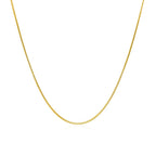 14k Yellow Gold Round Snake Chain 0.9mm
