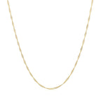 14k Yellow Gold Singapore Chain 0.6mm