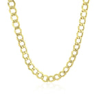 5.3mm 10k Yellow Gold Curb Chain
