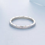 925 Sterling Silver Nano Opal Ring Size 6.0 for Women