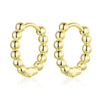 925 Sterling Silver Plated Platinum Earrings for Women