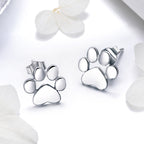 925 Sterling Silver Platinum Plated Earrings for Women