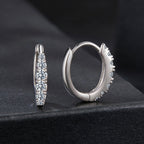 925 Sterling Silver + Moissanite Necklace for Women