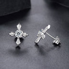 925 Sterling Silver 0.30 Carat Genuine Moissanite Earrings for Women