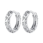 925 Sterling Silver Oxidized Earrings for Women