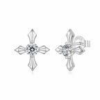 925 Sterling Silver 0.30 Carat Genuine Moissanite Earrings for Women