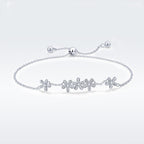 925 Sterling Silver Bracelet 22cm for Women